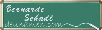 Bernarde Schadl Visitenkarte
